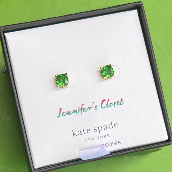 KATE SPADE Pave & Crystal Stud Earrings NWT - Picture 7 of 7